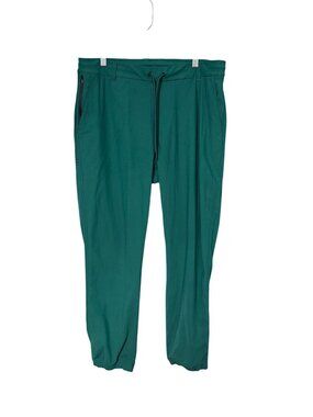 Municipal Mens Green Jogger Pants in Jade Size L Elastic Cuffs